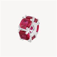 Charm Brosway Donna FANCY PASSION RUBY in Acciaio FPR03